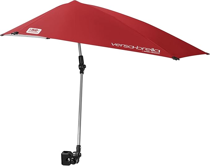 Adjustable Umbrella with Universal Clamp