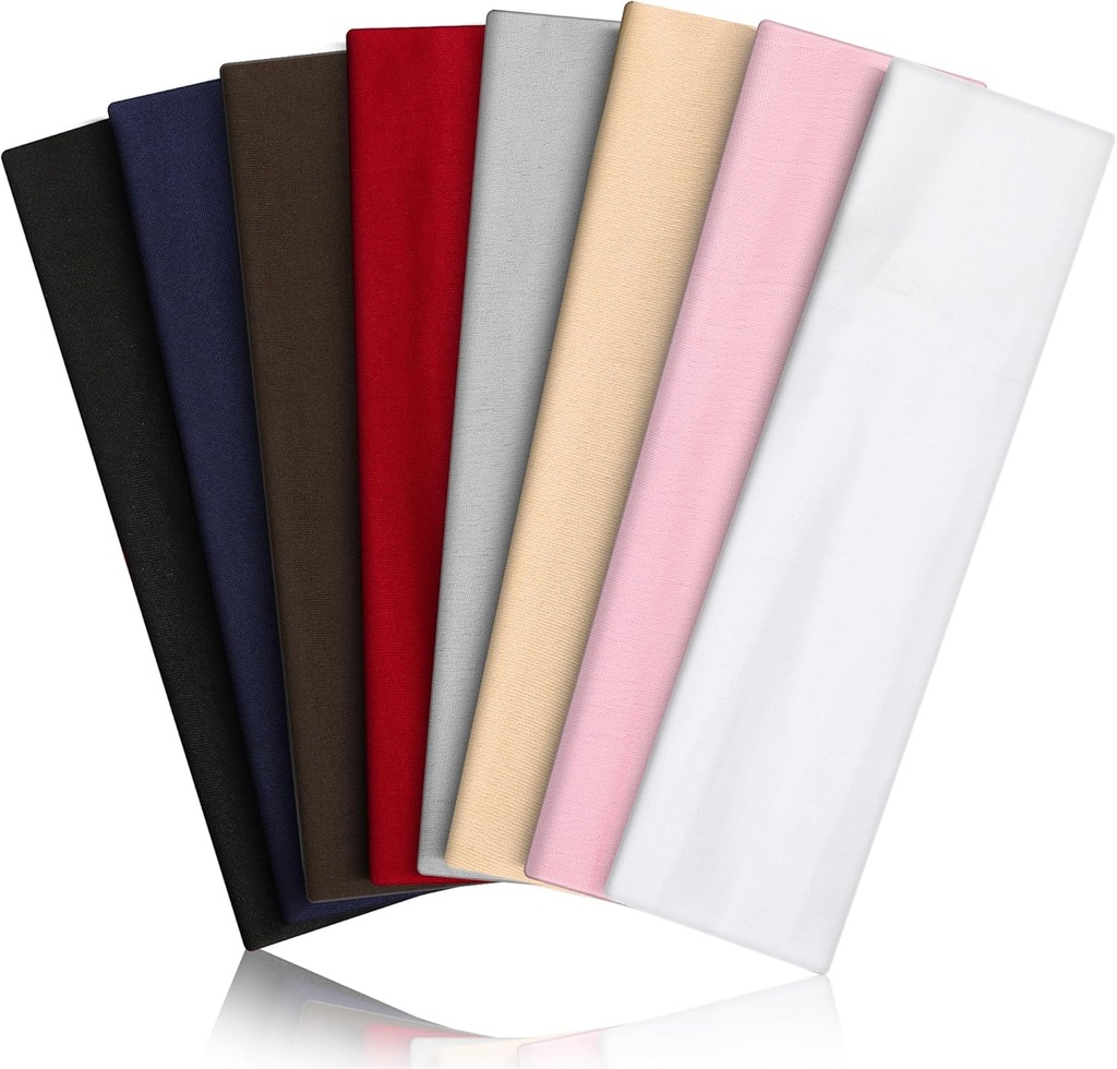 8PCS Summer Sports Headbands