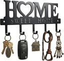 Entryway Wall Key Holder with 5 Hooks