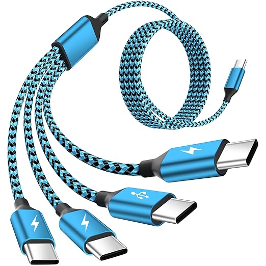 Travel USB C 4 in 1 Charging Cords,FourType