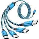 Travel USB C 4 in 1 Charging Cords,FourType