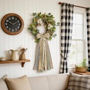 Burlap Bow, Rustic Farmhouse Decor