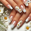 Flower Press-On Nails