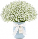 6PCS White Baby's Breath Artificial Flowers