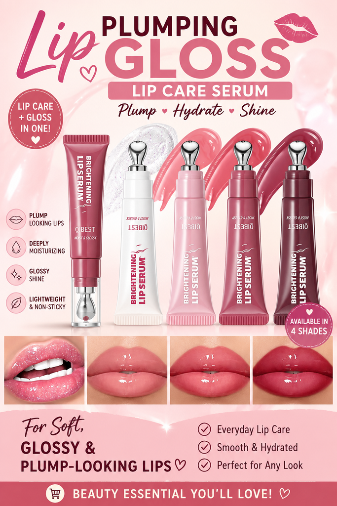 Lip Plumping Gloss & Moisturizing Lip Serum 💋